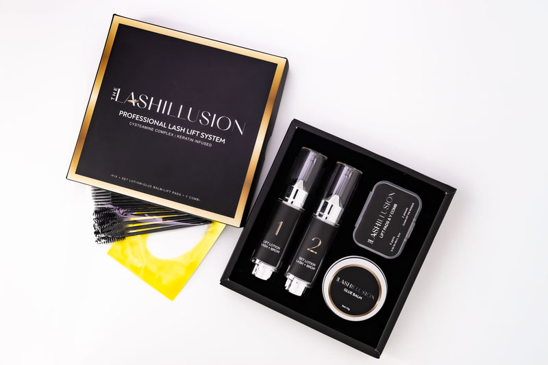 The LASHILLUSION Lash & Brow Lift Kits