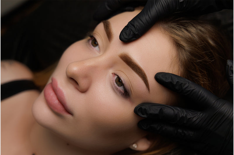 Ombre Powdered Eyebrow Training